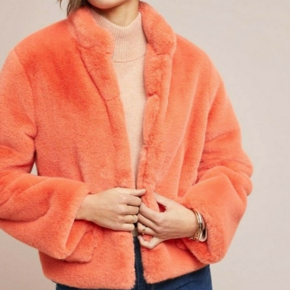 Anthropologie Jackets & Blazers - Anthropologie DRA Faux Fur Jacket